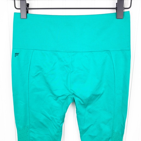 Fabletics Seamless Dot Leggings Bright Green - Picture 4 of 7